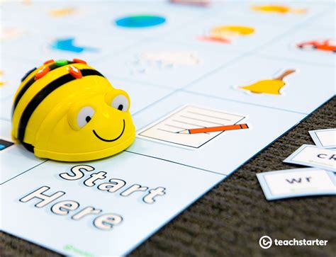 Printable Bee-Bot Mats | Bee bot mats, Beebot, Elementary schools