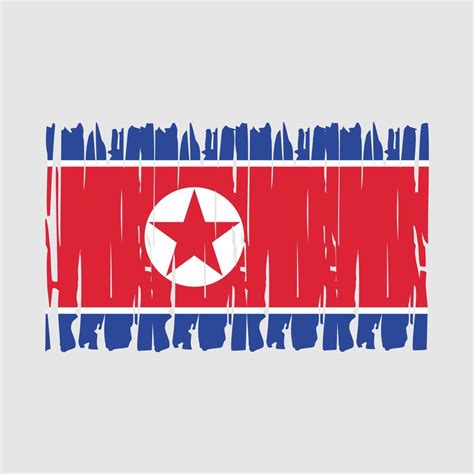 North Korea Flag Vector 20356191 Vector Art at Vecteezy