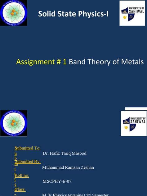 Solid State Physics | PDF