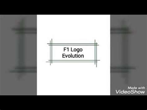 F1 logo evolution - YouTube