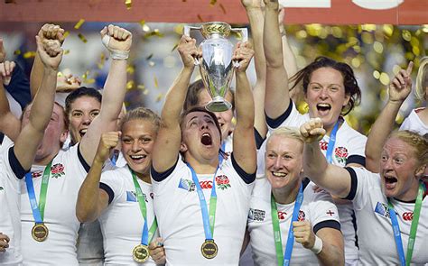 England win Women's Rugby World Cup final as Emily Scarratt inspires team to 21-9 victory over ...