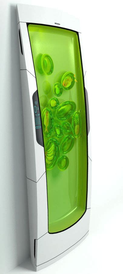 Bio-Robot-Refrigerator. Star Wars meets grocery shopping. #futuretech #kitchen Gel Refrigerator ...