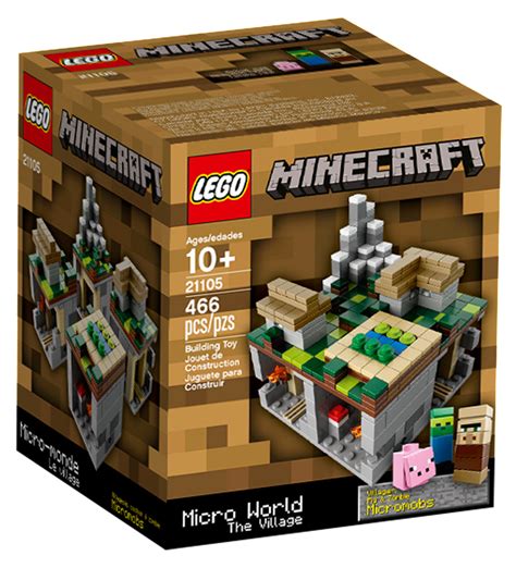 LEGO Minecraft 21105 pas cher, Micro monde - Le village