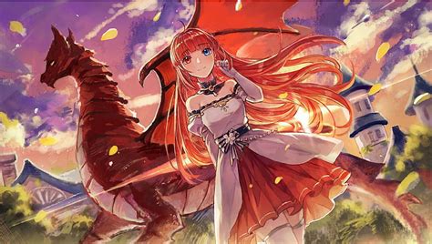 Anime Dragon Girl Wallpaper - My Anime List