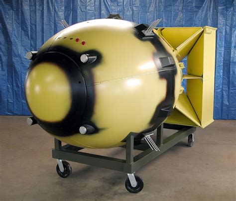 Fat Man Atomic Bomb 1:1 Replica by Damian Andrus