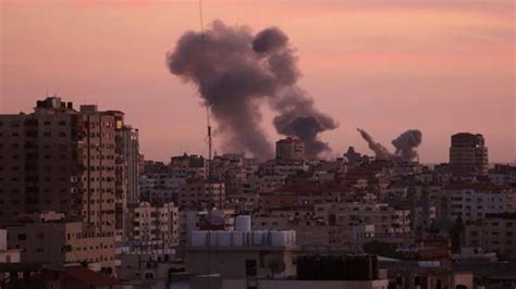 Israeli army bombs three different locations inside besieged Gaza strip : Peoples Dispatch