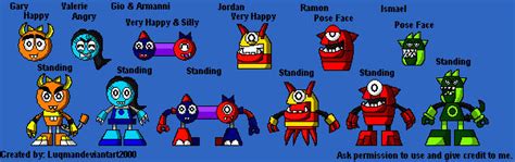 Mixels: The Cubit Squad sprite by Luqmandeviantart2000 on DeviantArt