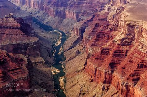 Grand Canyon Aerial View by Csilla Zelko / 500px