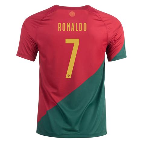 Cristiano Ronaldo Portugal 22/23 Home Jersey - SideJersey