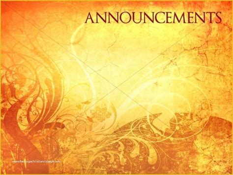 Church Ppt Templates Free Of Church Announcements Announcement Backgrounds Faith ...