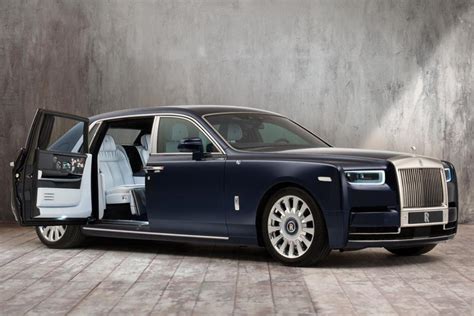 For the love of flowers - The custom Rolls Royce Rose Phantom has an exquisite hand-embroidered ...