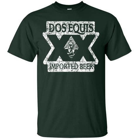 Dos Equis XX Lager Beer T Shirt Custom Designed Worn Label Pattern – Mugs Hoy