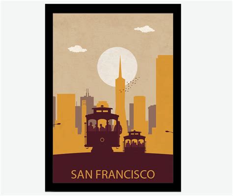 San Francisco Print San Francisco Art San Francisco Artwork - Etsy