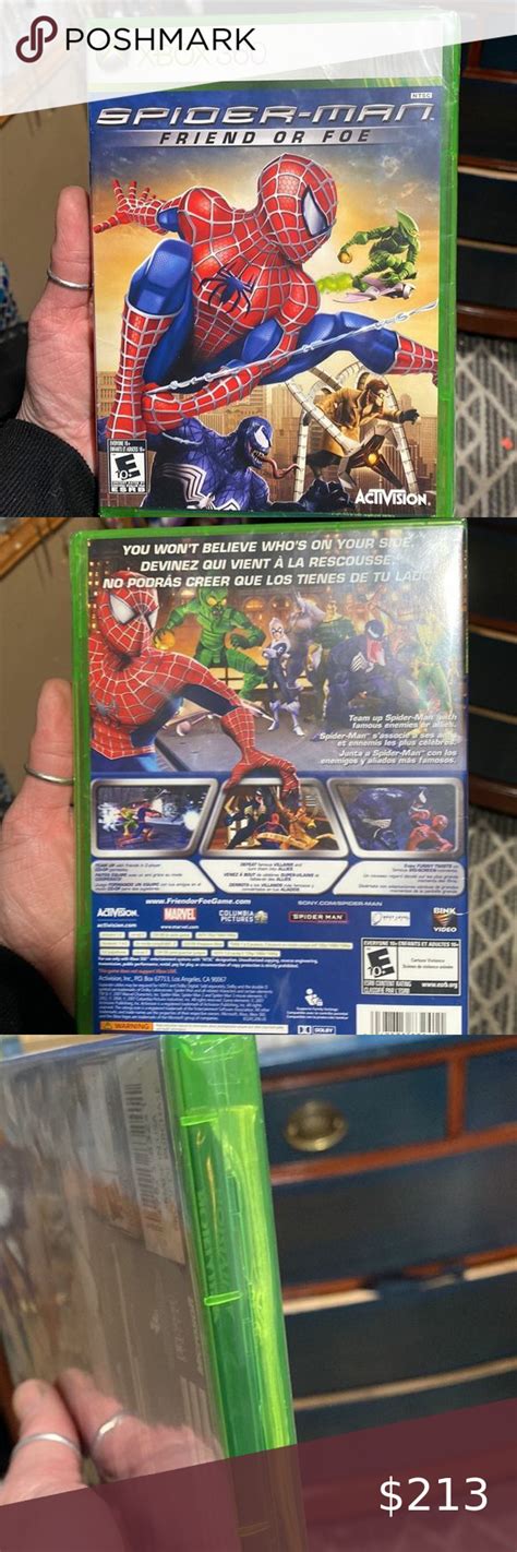 New Sealed Spider Man Friend or Foe for X-Box 360 | Foe, Spiderman ...