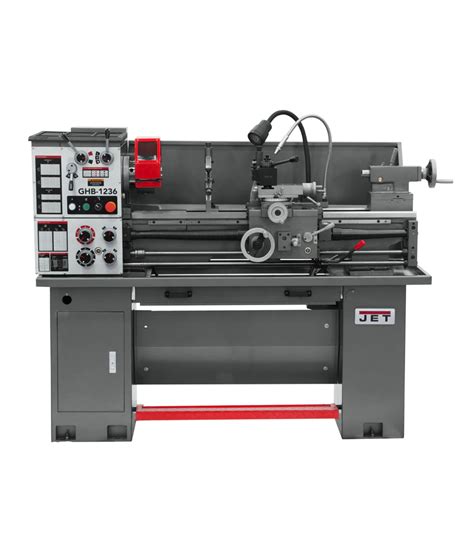 Jet 323231 GHB-1236 Geared Head Bench Lathe with Newall DP700 in Jet ...