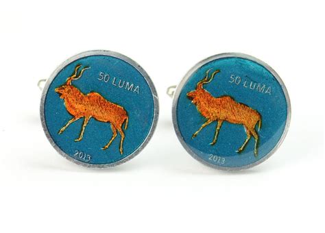 Cufflinks Coins Nagorno Karabakh Kudu Coin Collector Gifts,Dad Coin Gift,Upcycled,mens gift ...