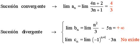 Ejemplos de límites. Límite de sucesiones. Límite de sucesiones ejercicios resueltos. Sucesiones ...