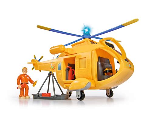 Sam Helicopter Wallaby II with Figurine - Fireman Sam - Brands - shop.simbatoys.de