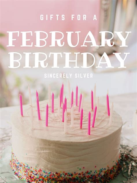 February Birthday | Sincerely Silver