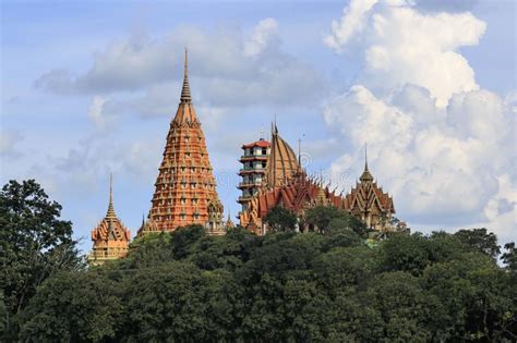 The Temple is Located on the Mountain, Kanchanaburi Tiger Temple Stock ...