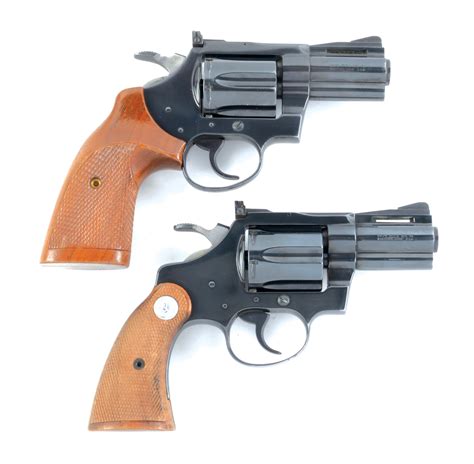 Lot Detail - (M) LOT OF TWO COLT DIAMONDBACK .38 SPECIAL REVOLVERS