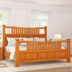 longport-traditional-style-solid-mahogany-wood-platform-bed Platform Canopy Bed, Solid Wood ...