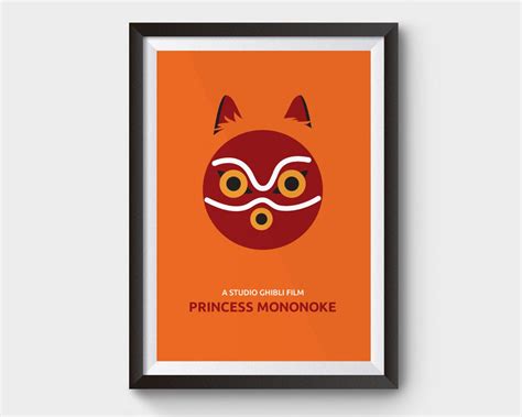 Princess Mononoke Movie Poster | Buy Movie Posters and Wall Art Prints