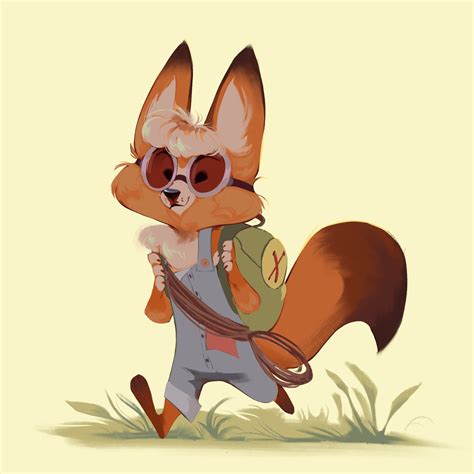 ArtStation - Fox - character design challenge