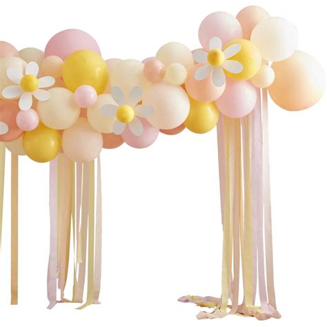 Arco Kit de 70 Globos - Daisy para el cumpleaños de tu hijo - Annikids