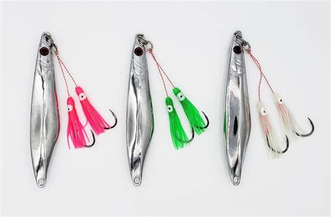 Peace Token Black Sea Bass Stainless Jigs - Peace Token Fishing Tackle