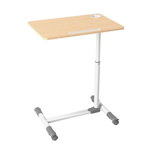 PROMOUNTS Height Adjustable Mobile Desk Workstation with Lockable ...