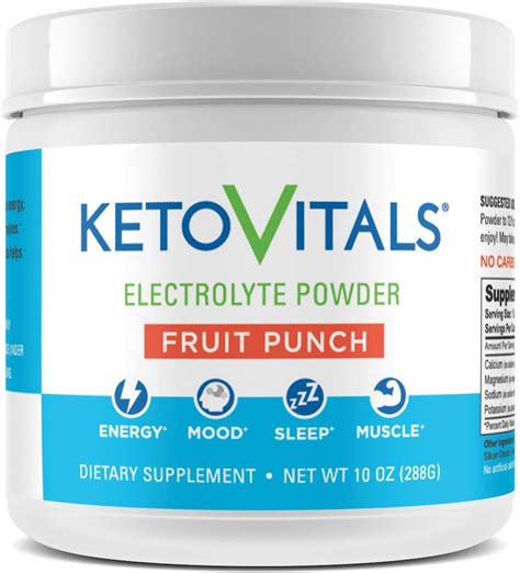 Keto Vitals Electrolyte Powder | Keto Friendly Electrolytes with ...