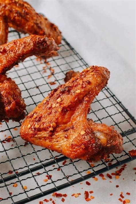 Spicy Fried Chicken Wings - Chinese Takeout Style - The Woks of Life