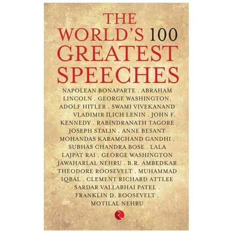 The Worlds 100 Greatest Speeches - Pakistan online books Store