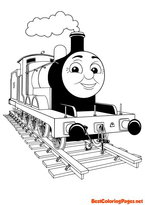 Thomas the Train Coloring Pages - Free printable coloring pages