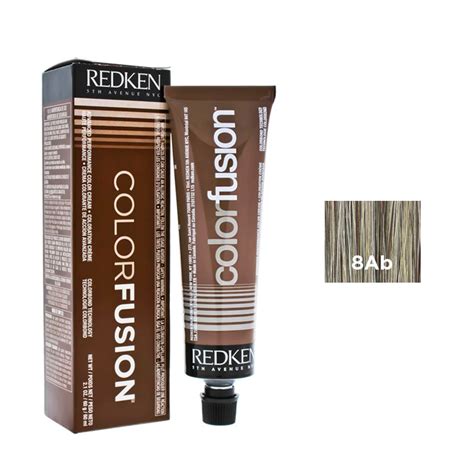 Redken Color Fusion Advanced Performance Colour Cream 8Ab - LF Hair and ...