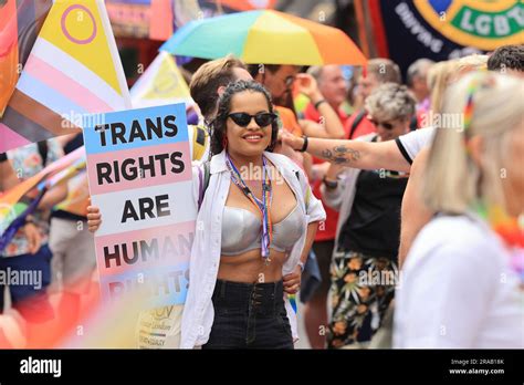 The annual Pride march in London 2023, UK Stock Photo - Alamy