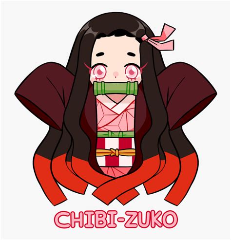 Chibi - Chibi Nezuko Easy Drawing, HD Png Download , Transparent Png Image - PNGitem