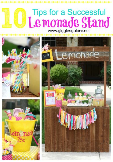 10 Lemonade Stand Ideas & Tips | How to Make & Have a Successful Stand