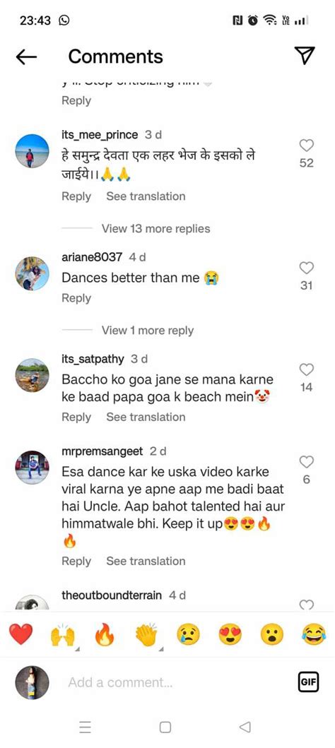 Viral Video Of Uncle Dancing On Beach Instagram Gets Trolled Mardon Ki ...