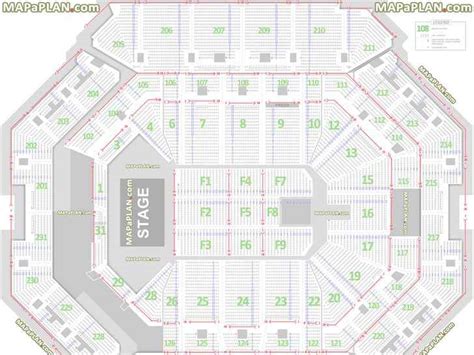 Barclays Center Brooklyn Nets & concerts seat numbers detailed seating ...