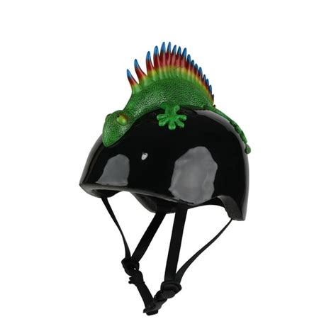 CredHeadz Lizard Kids Bike Helmet & Kids Skateboard Helmet with Shock Absorbent EPS Inner Shell ...