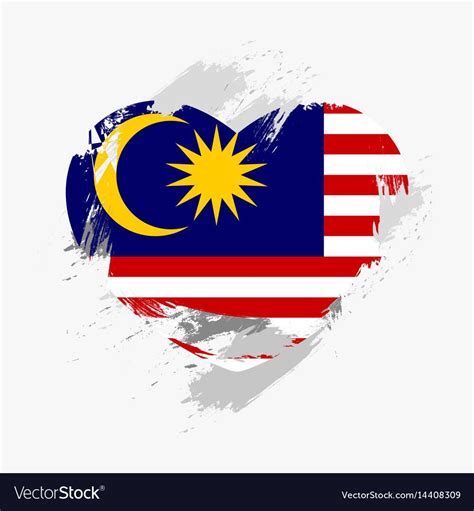 Malaysia Flag Cartoon