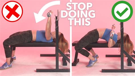 HOW TO BENCH PRESS WITH GOOD FORM - Fix Mistakes with this Tutorial ...