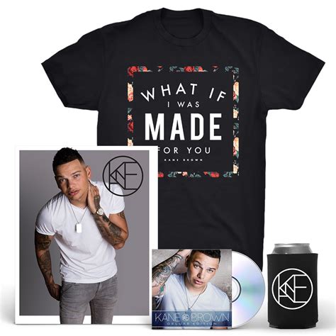 Kane Brown What Ifs Deluxe Bundle | Shop the Musictoday Merchandise ...