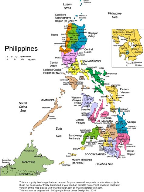 Philippines Map | Philippines tourism, Philippine map, Map