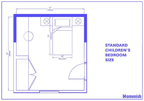 Standard Bedroom Sizes - Naturalium