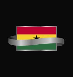 Ghana Flag Ribbon Vector Images (over 390)