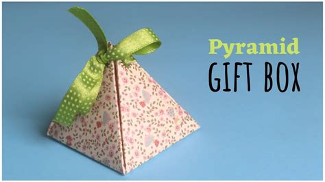 Pyramid Gift Box Tutorial | DIY Gift Box Easy | Handmade Gifts