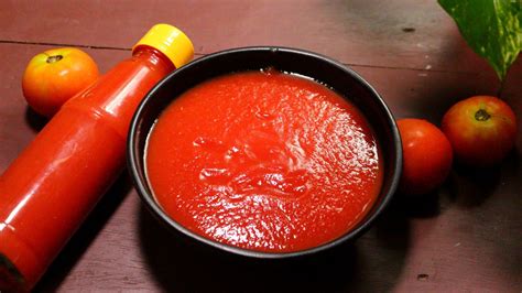 Homemade Tomato Ketchup | how to make homemade tomato ketchup